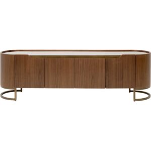 wohnli-moebel-suche-M24176253 Wohnli Möbelsuche - TV-Lowboard mit 2 Schubladen und 2 Türen aus Holz und Glas