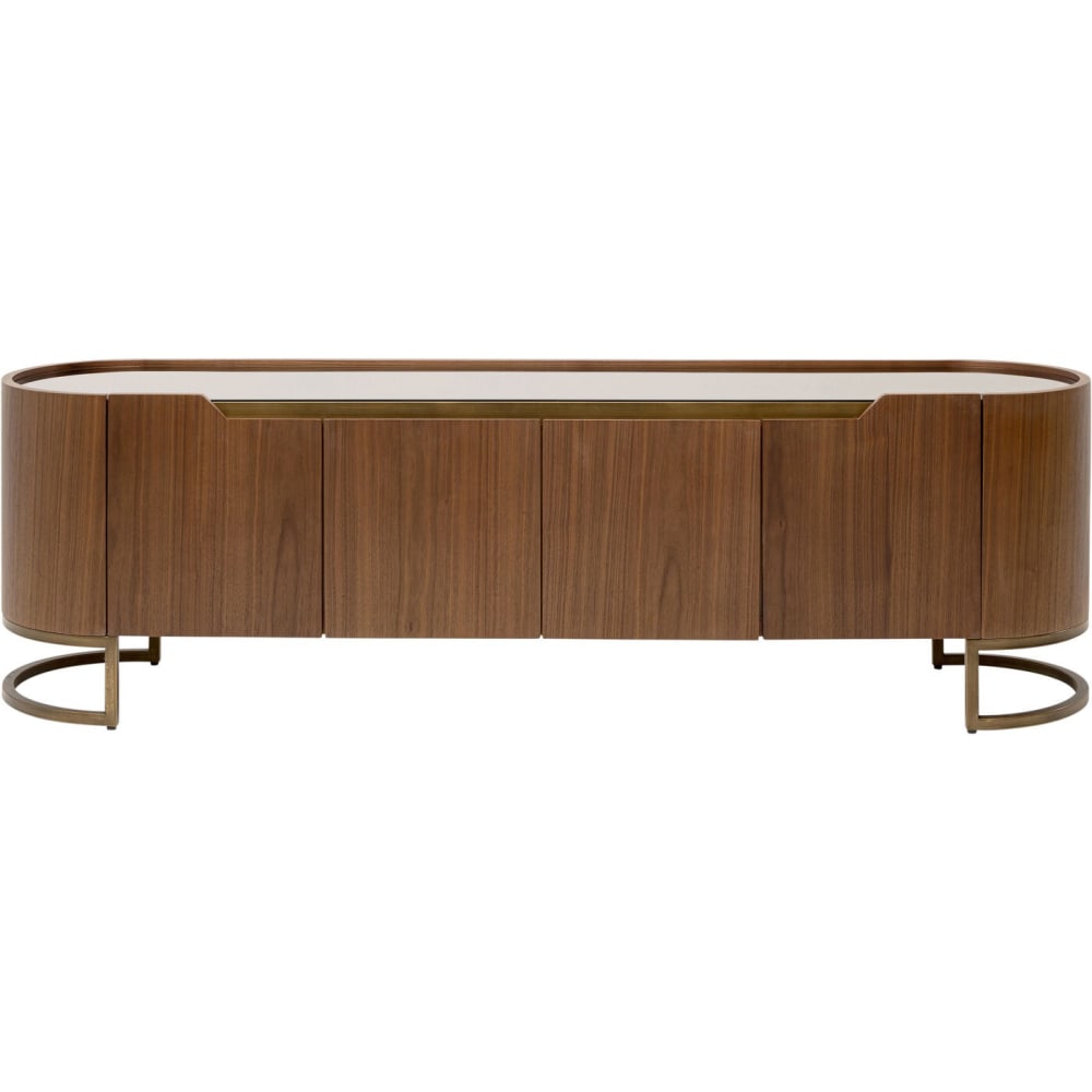 wohnli-moebel-suche-M24176253 Wohnli Möbelsuche - TV-Lowboard mit 2 Schubladen und 2 Türen aus Holz und Glas