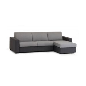 wohnli-moebel-suche-M24176678 Wohnli Möbelsuche - Festes Sofa mit Halbinsel aus grauem Stoff
