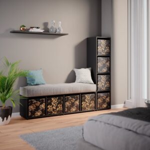 wohnli-moebel-suche-M24177544-1 Schwarz 142.5 x 36.2cm