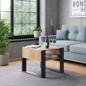 wohnli-moebel-suche-M24177621-1 Couchtisch Anthrazit 59.2x62.4cm 60x63x51cm Spanplatte Grau Vicco Möbel Wohnzimmermöbel Couchtische