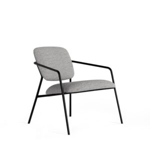 wohnli-moebel-suche-M24179333 Wohnli Möbelsuche - Beistellsessel mit metallischen Beinen und Armlehnen hellgrau