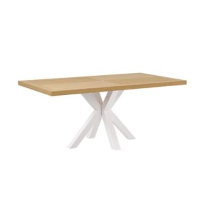 wohnli-moebel-suche-M24179467 Wohnli Möbelsuche - Esstisch 140 cm furnierte Eiche mit zentralem Fuß