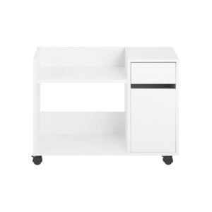 Wohnli Möbelsuche - Aktenschrank Aktenschrankwagen Druckertisch aus PB(E1) Weiß