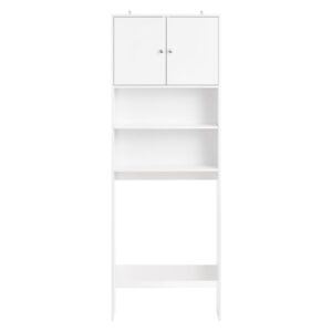 wohnli-moebel-suche-M24180157 Wohnli Möbelsuche - Toilettenregal Badezimmerregal Waschmaschinenschrank aus MDF(E1) Weiß