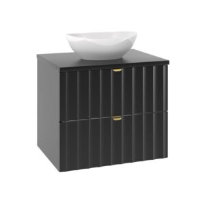 wohnli-moebel-suche-M24181127 Wohnli Möbelsuche - Einzelwaschtisch 60cm Melamin Schwarz