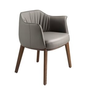 wohnli-moebel-suche-M24181370 Wohnli Möbelsuche - Stuhl aus Kunstleder in Grau