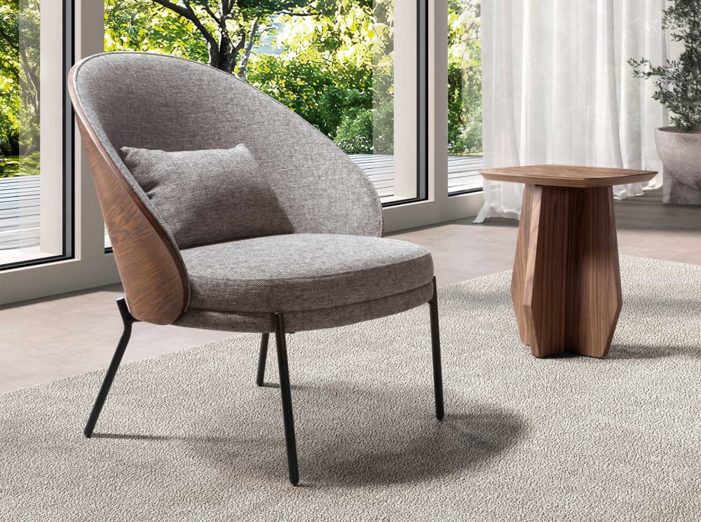 40x50x40cm Holz Braun Angel Cerda Möbel Wohnzimmermöbel Beistelltische