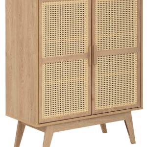 wohnli-moebel-suche-M25000015 Wohnli Möbelsuche - Schrank mit 2 Türen in Eichenoptik