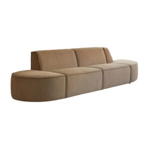 wohnli-moebel-suche-M25002037 Wohnli Möbelsuche - Modulares 2- oder 3-Sitzer-Sofa aus camelfarbenem Stoff