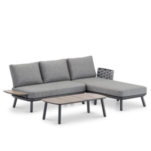 wohnli-moebel-suche-M25002458 Wohnli Möbelsuche - Gartenset 3 Sitzer mit Chaiselongue