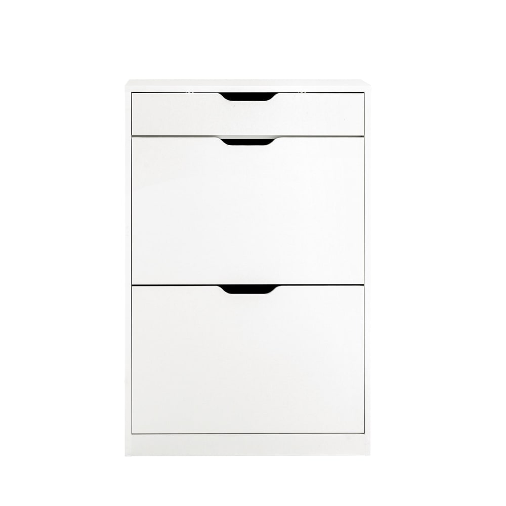 wohnli-moebel-suche-M25002669 Wohnli Möbelsuche - Schuhkipper Schuhschrank Schuhablage aus PB(E1) Produktmaße Weiß