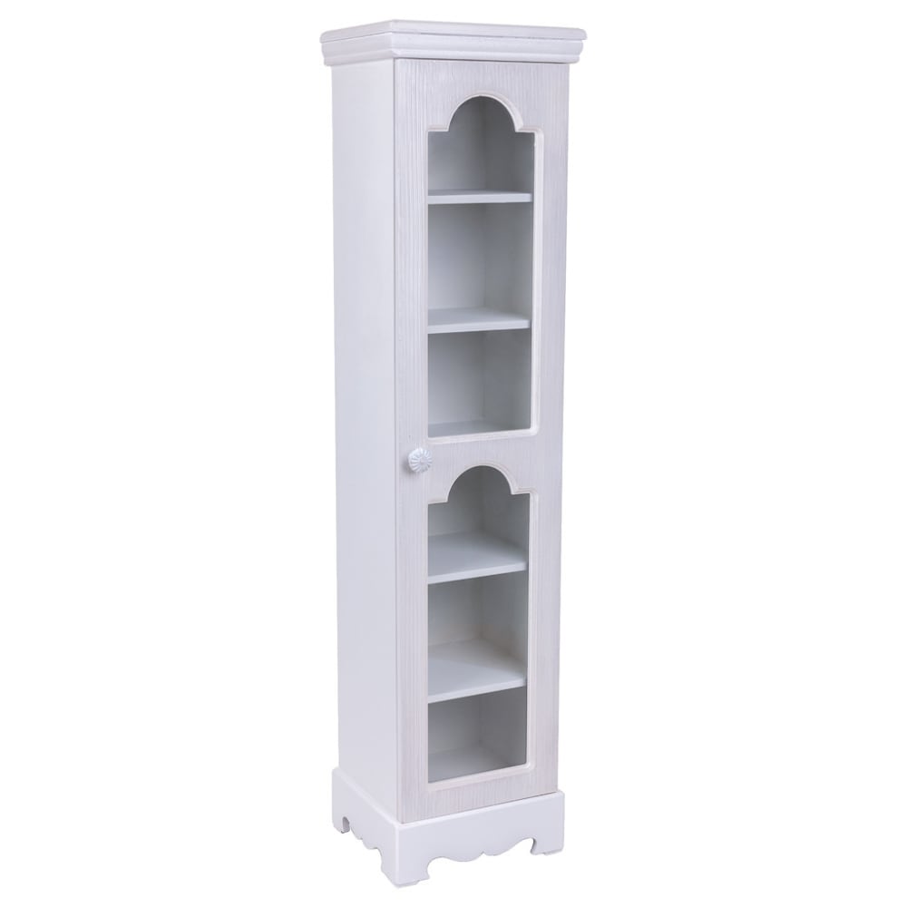 wohnli-moebel-suche-M25004640 Wohnli Möbelsuche - Vitrine aus Holz mit 1 Tür