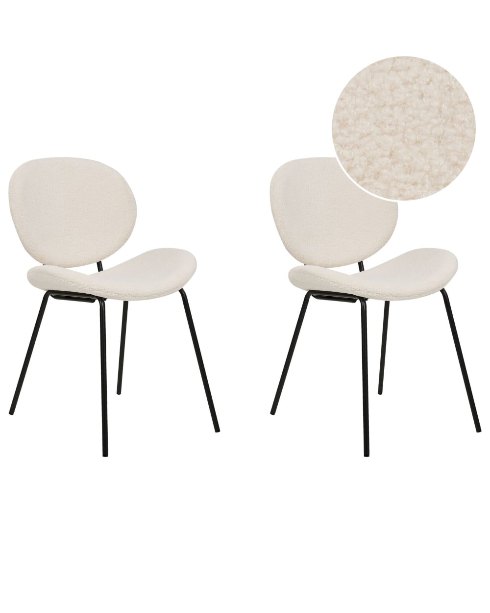 wohnli-moebel-suche-M25005419 Wohnli Möbelsuche - Esszimmerstuhl 2er Set aus Stoff