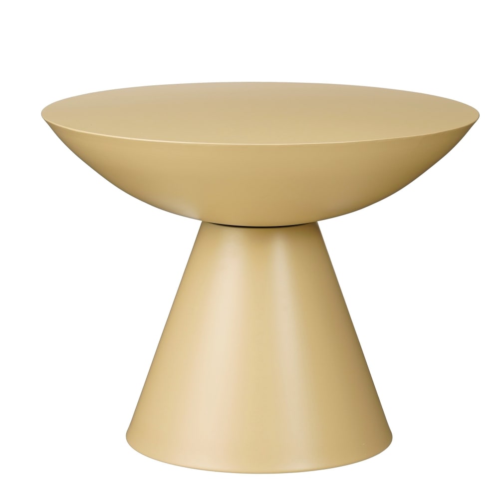 Wohnli Möbelsuche - Beistelltisch Celise Beige Eisen H44xB59xL59cm