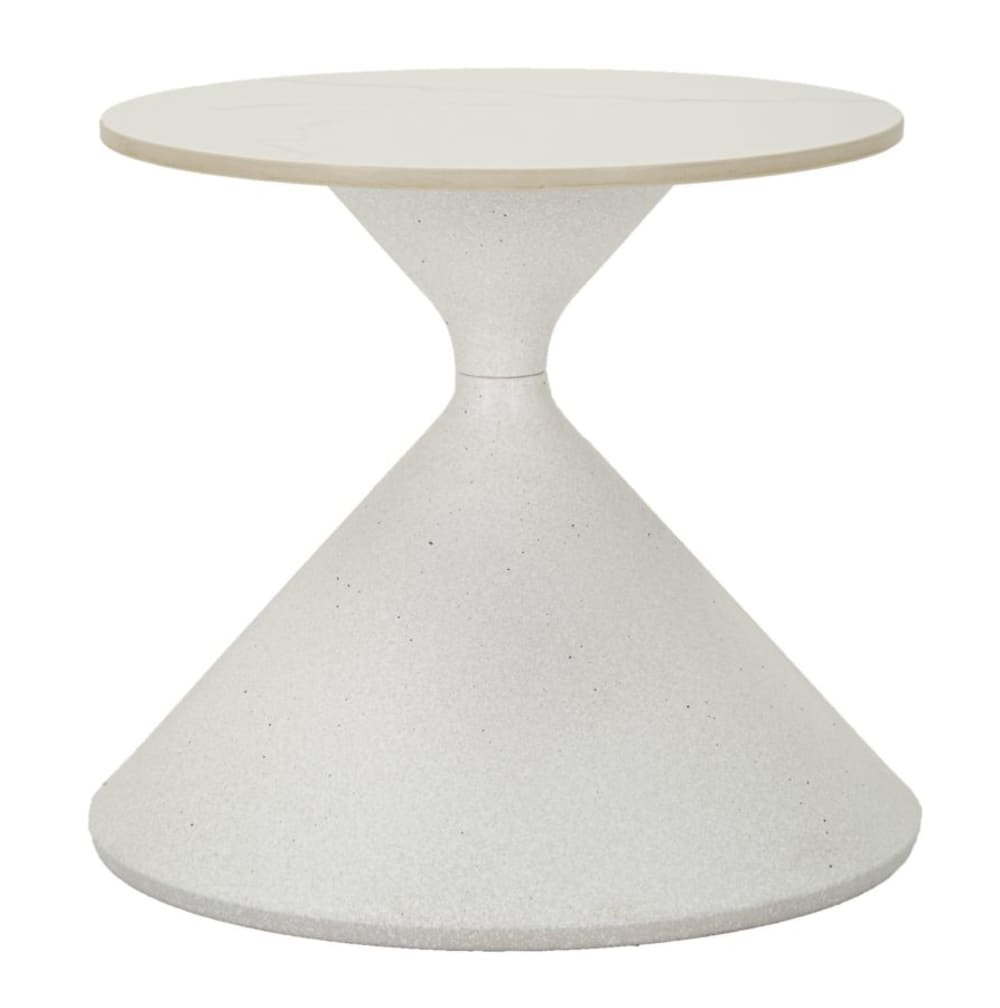 wohnli-moebel-suche-M25006934 Wohnli Möbelsuche - Metalltisch weiss cm Ø 42x40