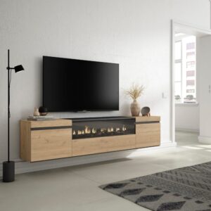 200x45x35cm Spanplatte Beige Skraut home Möbel Wohnzimmermöbel TV-Möbel