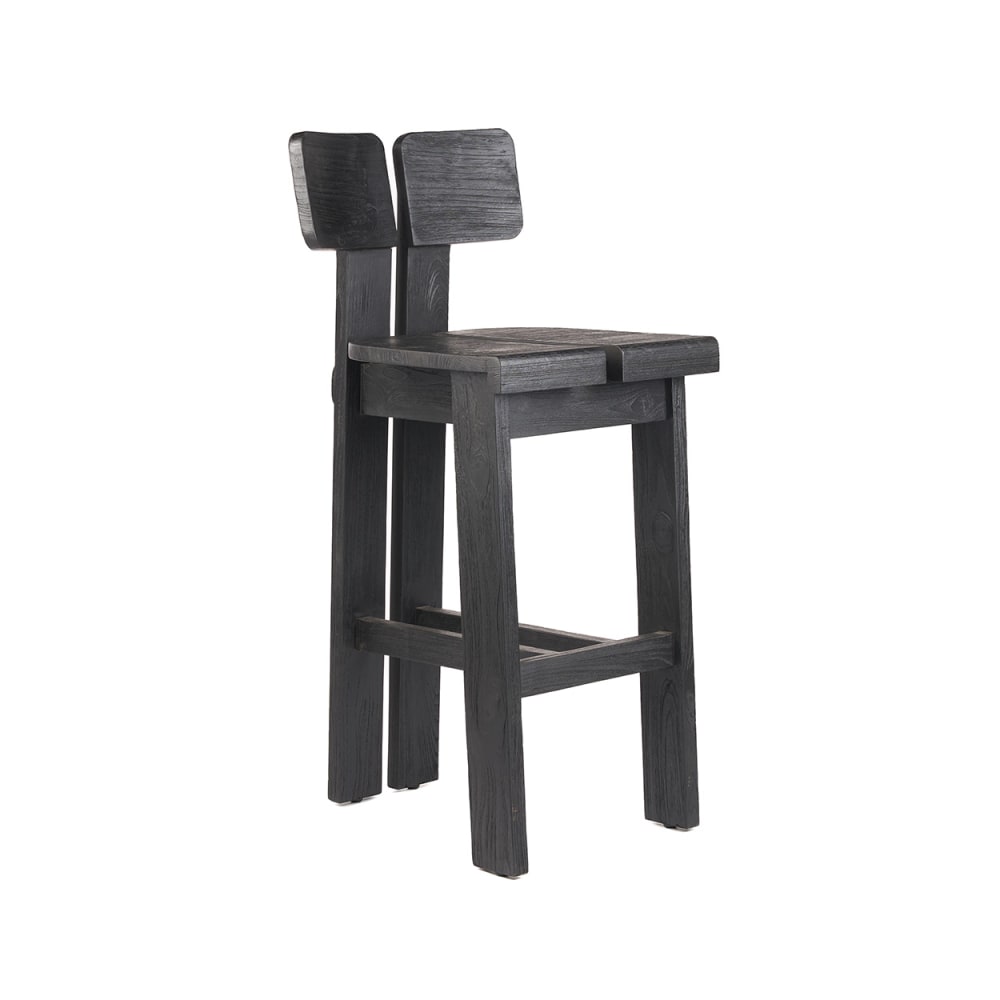 wohnli-moebel-suche-M25008064 Wohnli Möbelsuche - Barhocker aus Teakholz in schwarz