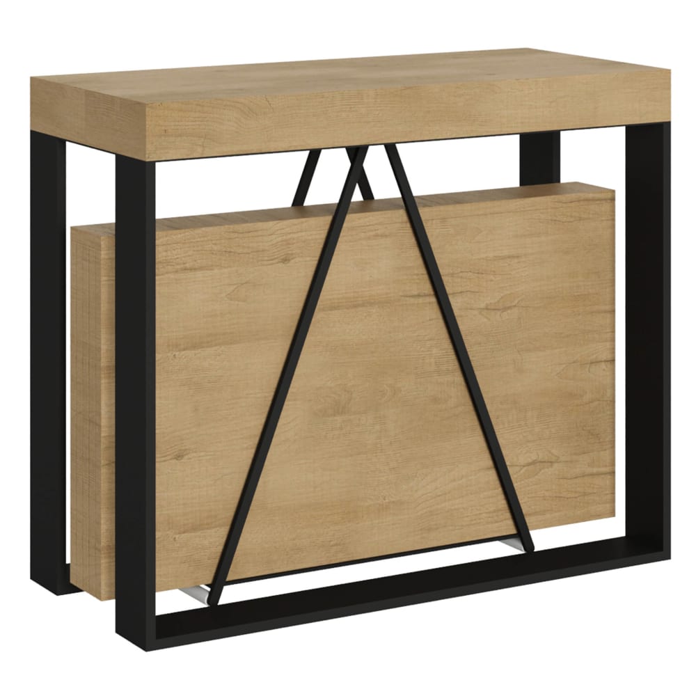 wohnli-moebel-suche-M25008287 Wohnli Möbelsuche - Ausziehbarer Konsolentisch 90x40/300 cm in Holzoptik