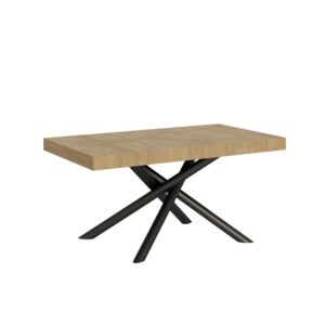 Wohnli Möbelsuche - Ausziehtisch 90x160/420 cm in Holzoptik Eiche Natur
