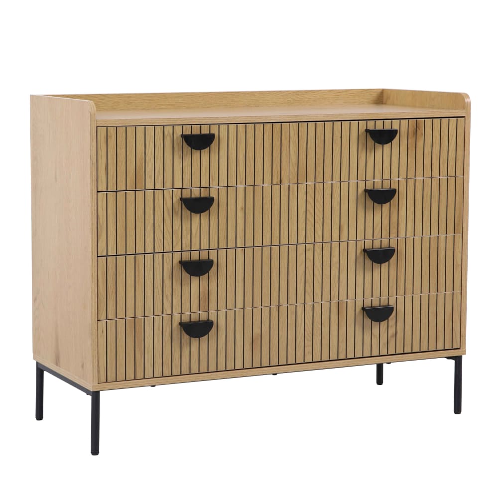 wohnli-moebel-suche-M25008660 Wohnli Möbelsuche - Kommode mit 5 Schubladen aus MDF mit Holz-Melamin-Dekor