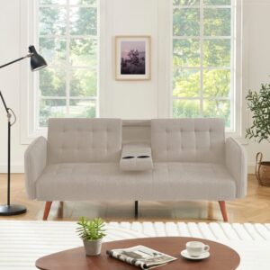 wohnli-moebel-suche-M25008698-1 umwandelbar mit klappbarem mittlerem Tablett in Bei