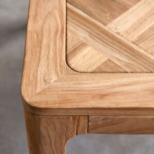 recyceltem Teakholz 46 Personen