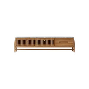 wohnli-moebel-suche-M25009112 Wohnli Möbelsuche - TV-Schrank aus massivem Teakholz und Premium-Terrazzo 175 cm