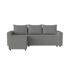 Wohnli Möbelsuche - Ecksofa aus Bouclé-Stoff 4-Sitzer