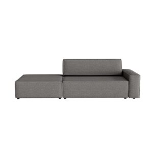 Wohnli Möbelsuche - Ecksofa aus Bouclé-Stoff 2-Sitzer