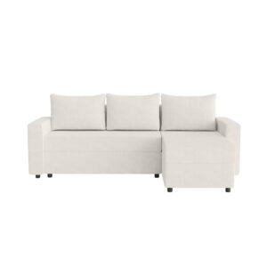 Wohnli Möbelsuche - Ecksofa aus Bouclé-Stoff 4-Sitzer