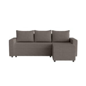 Wohnli Möbelsuche - Ecksofa aus Bouclé-Stoff 4-Sitzer