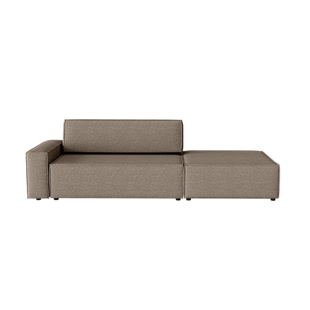wohnli-moebel-suche-M25010547 Wohnli Möbelsuche - Ecksofa aus Bouclé-Stoff 2-Sitzer