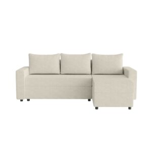 Wohnli Möbelsuche - Ecksofa aus Bouclé-Stoff 4-Sitzer