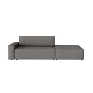 Wohnli Möbelsuche - Ecksofa aus Bouclé-Stoff 2-Sitzer