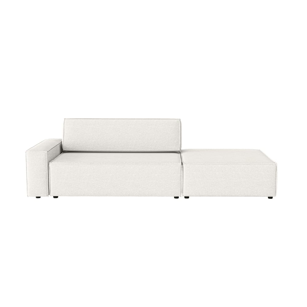 wohnli-moebel-suche-M25010572 Wohnli Möbelsuche - Ecksofa aus Bouclé-Stoff 2-Sitzer