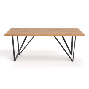 wohnli-moebel-suche-M25011420 Wohnli Möbelsuche - Eichentisch mit Metallbeinen 220x80 cm