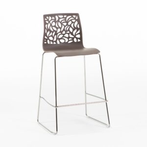 wohnli-moebel-suche-M25012020 Wohnli Möbelsuche - 2er-Set Küchenhocker Kunstharz mit Glasfaser taupe