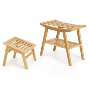 wohnli-moebel-suche-M25012469 Wohnli Möbelsuche - Badhocker aus Bambus 52x29x44cm