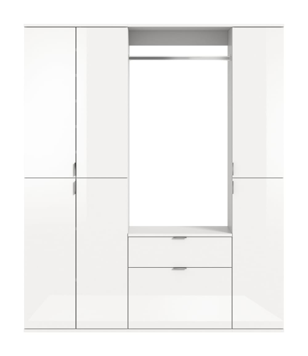 34x193x152cm Spanplatte Weiß Xonox.home Möbel Flurmöbel Dielenbänke