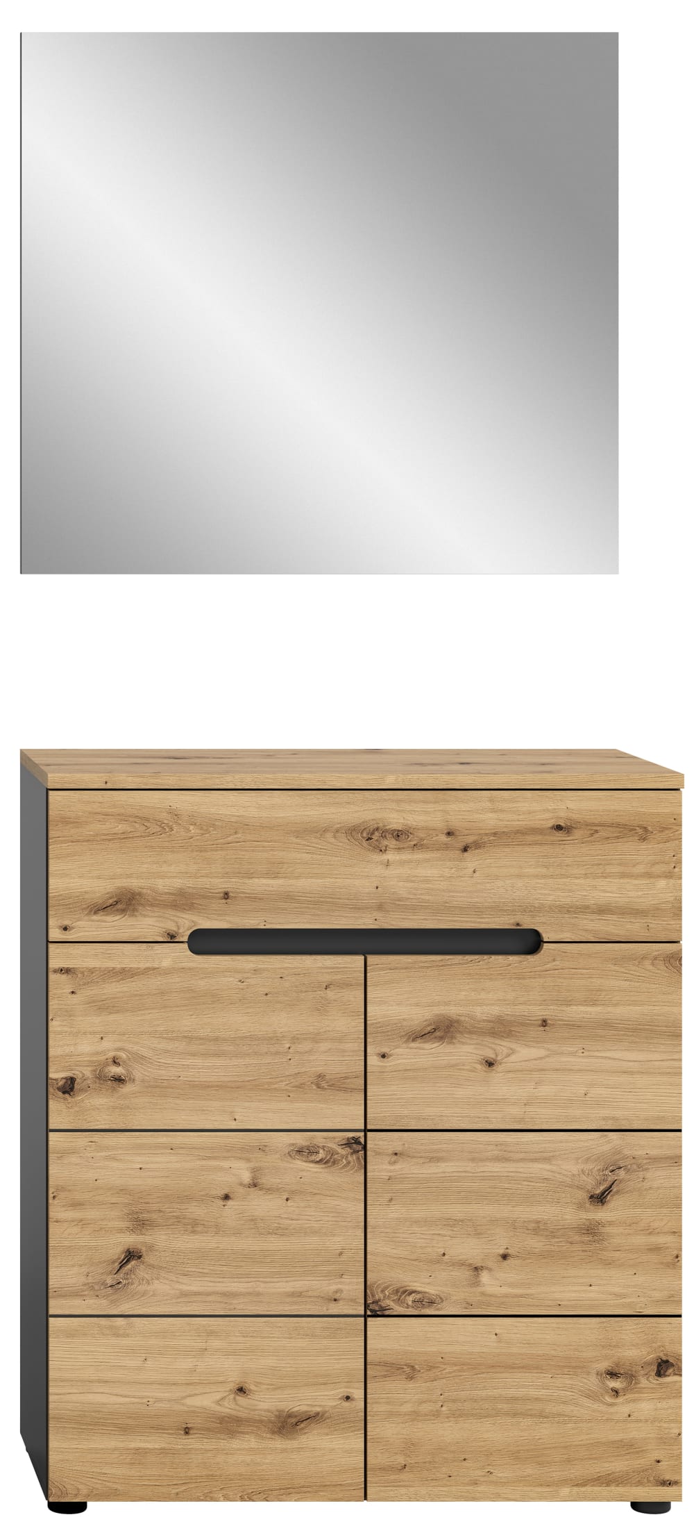 37x190x80cm Spanplatte Braun Xonox.home Möbel Flurmöbel Dielenbänke