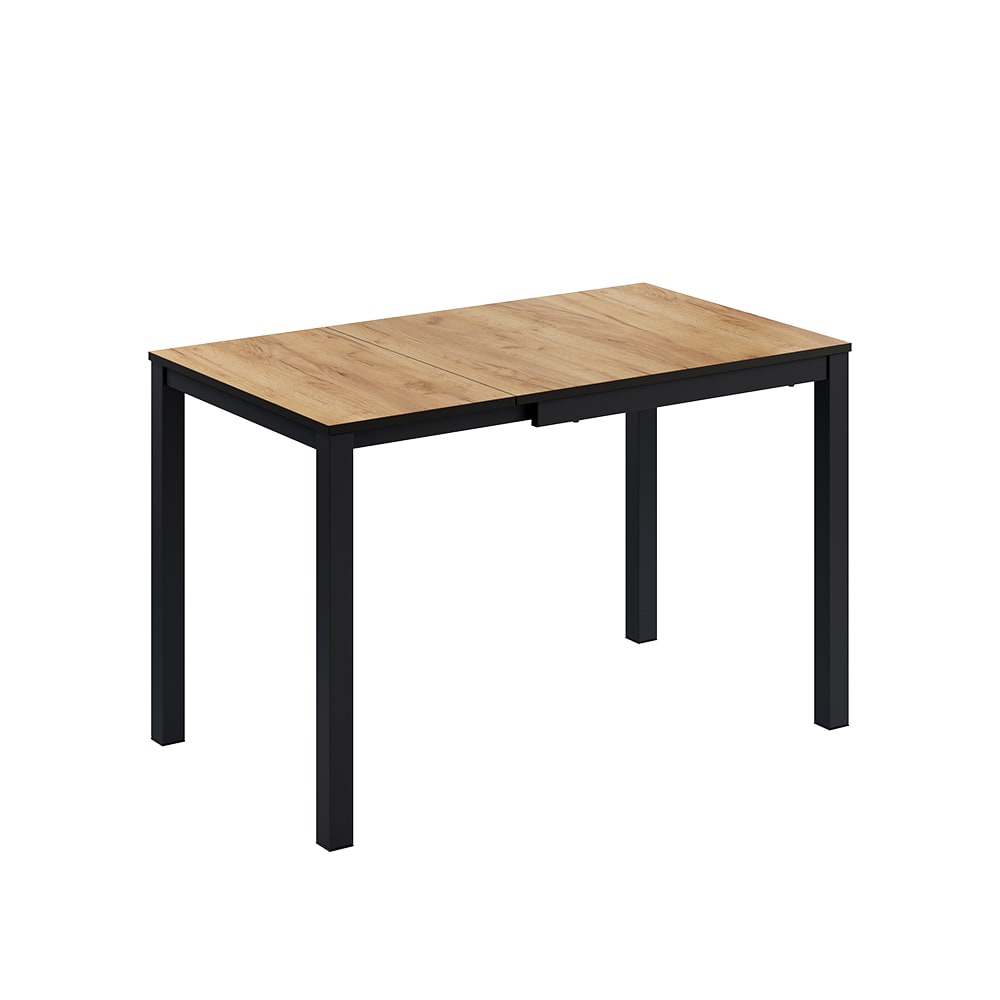 wohnli-moebel-suche-M25013079 Wohnli Möbelsuche - Esstisch ausziehbar Eiche/Anthrazit 80x76cm