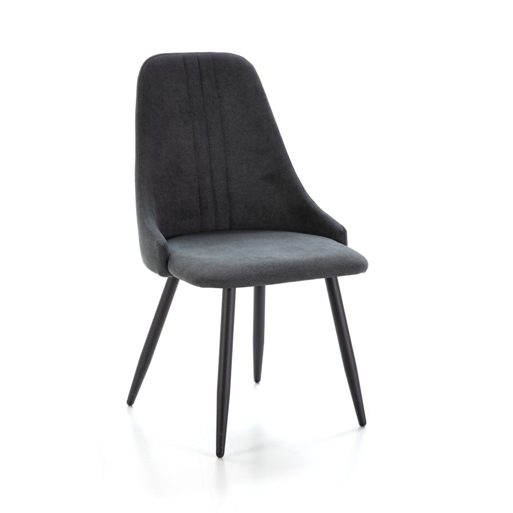 wohnli-moebel-suche-M25014992 Wohnli Möbelsuche - 4er-Set Stühle aus Stoff und schwarzen Metallbeinen 44x44 h91 cm