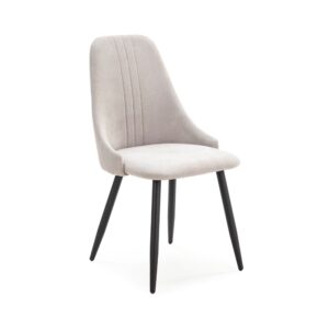 wohnli-moebel-suche-M25015009 Wohnli Möbelsuche - 4er-Set Stühle aus Stoff und schwarzen Metallbeinen 44x44 h91 cm