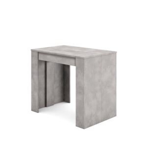wohnli-moebel-suche-M25015340 Wohnli Möbelsuche - Ausziehbare Konsole Holzeffekt 262x90x77cm Zement