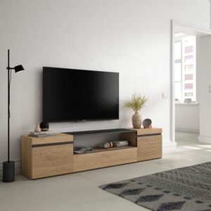 200x45x35cm Spanplatte Beige Skraut home Möbel Wohnzimmermöbel TV-Möbel