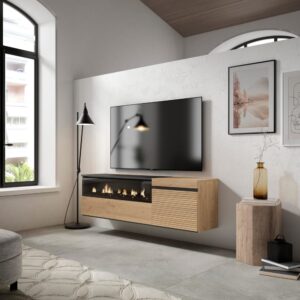 150x45x35cm Spanplatte Beige Skraut home Möbel Wohnzimmermöbel TV-Möbel