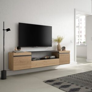 200x45x35cm Spanplatte Beige Skraut home Möbel Wohnzimmermöbel TV-Möbel