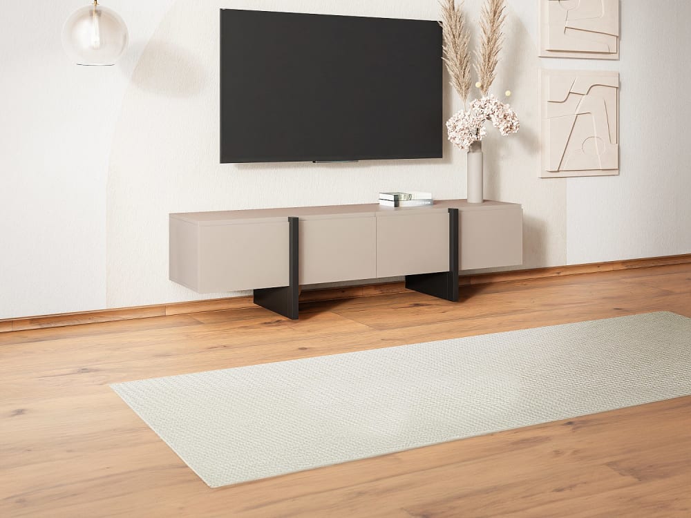 180x50x45cm Spanplatte Beige vente-unique.com Möbel Wohnzimmermöbel TV-Möbel