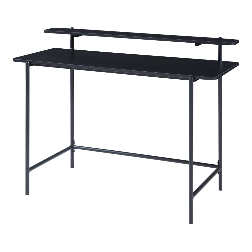 wohnli-moebel-suche-M25017236 Wohnli Möbelsuche - Schreibtisch aus Metall und in Holzoptik 88 x 120 x 55 cm